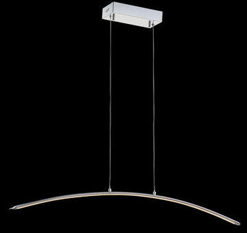 Roxanna 41.5" Dimmable Adjustable Integrated LED Metal Linear Pendant - JONATHAN Y